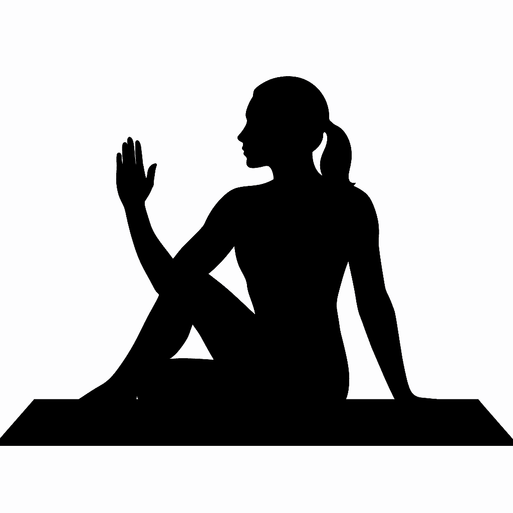 Yoga Sitzender Twist