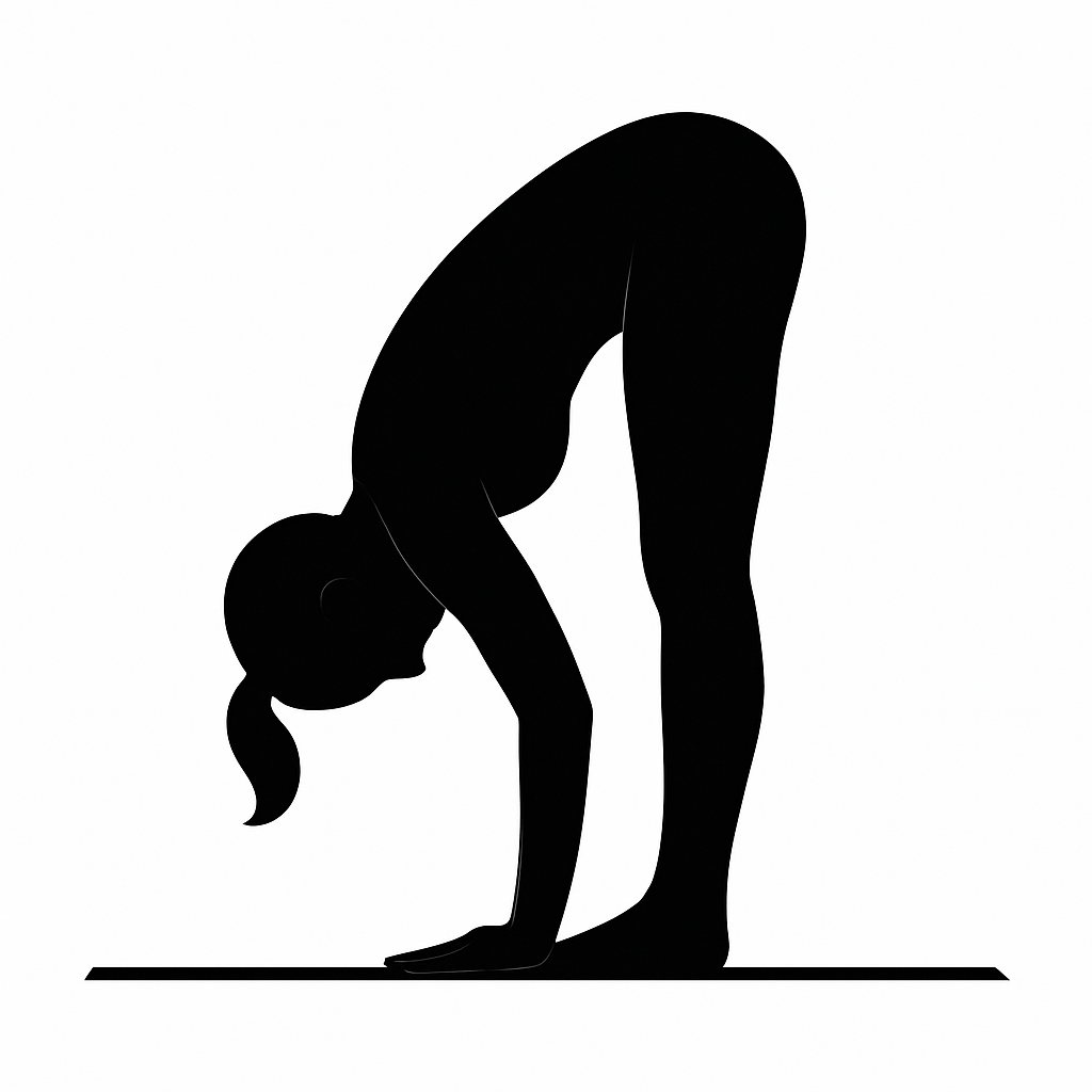 Yoga Vorbeuge im Stehen (Uttanasana)