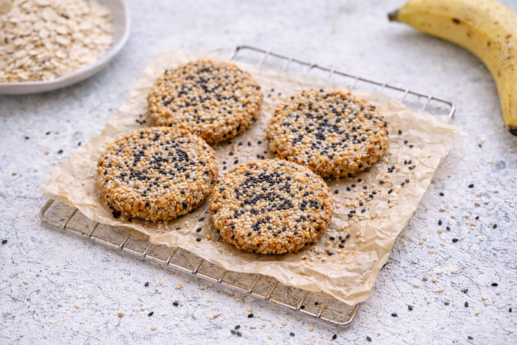 Snack mit Sesam